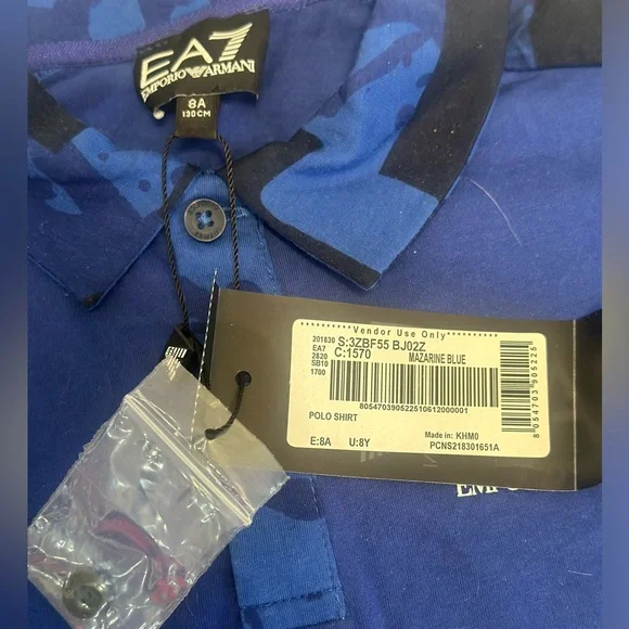 Brand new with tags Armani boys polo Size